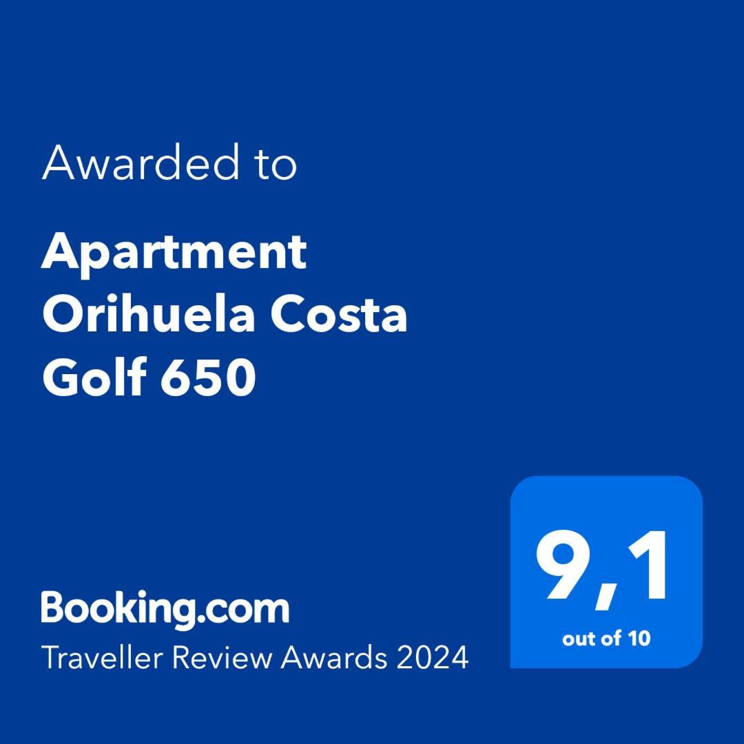 Apartment Orihuela Costa Golf 650 Los Dolses Exteriér fotografie